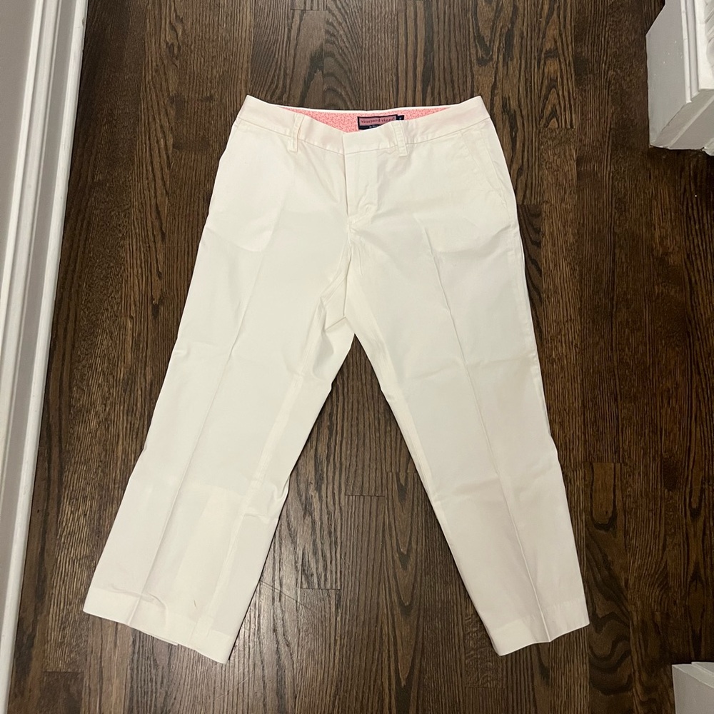 White Vineyard Vines Capris